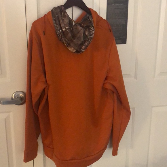 Under Armour orange hoodie 2XL - Picture 4 of 5